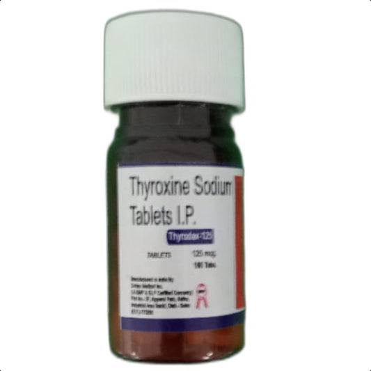 THYRODAX 125 MCG TABLET 100 TAB