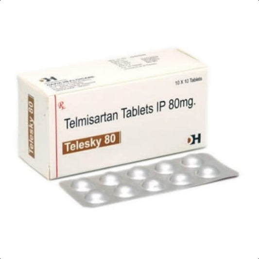 TELESKY 80 MG TABLET 1*10 TAB