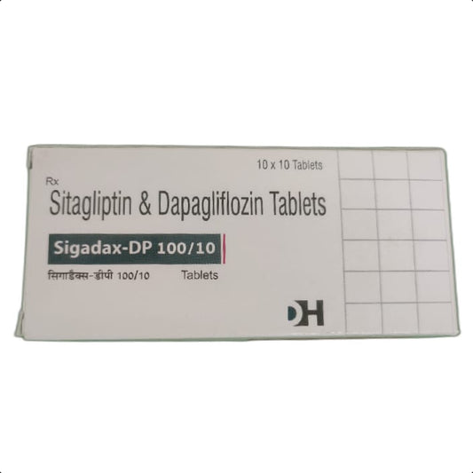 SIGADAX DP 100/10 TABLET 1*10 TAB