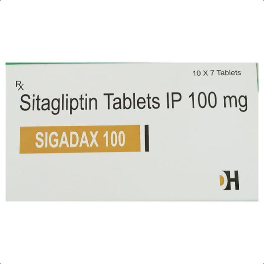 SIGADAX 100 MG TABLET 1*7 TAB