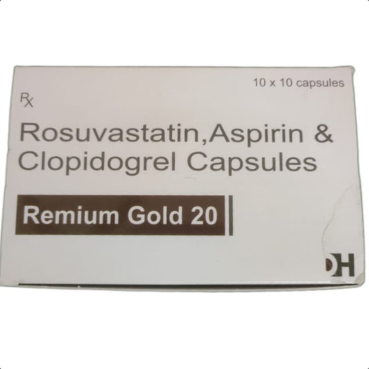 REMIUM GOLD 20 CAPSULES 1*10 CAP