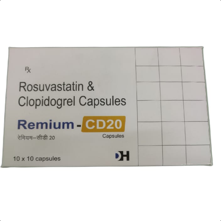 REMIUM CD 20 CAPSULES 1*10 CAP