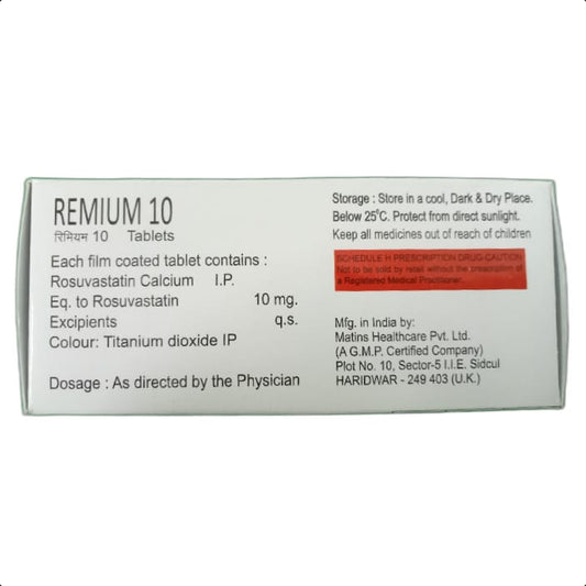 REMIUM 10 MG TABLET 1*10 TAB