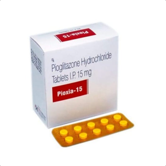 PIOXIA 15 MG TABLET 1*10 TAB