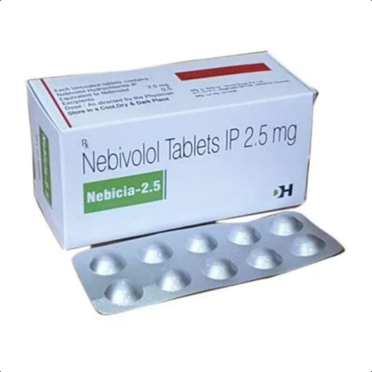 NEBICIA 2.5 MG TABLET 1*10 TAB