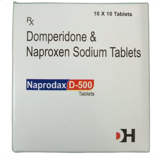 NAPRODAX D-500 TABLET 1*10 TAB