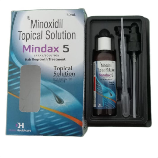 MINDAX 5% TOPICAL SOLUTION 60 ML