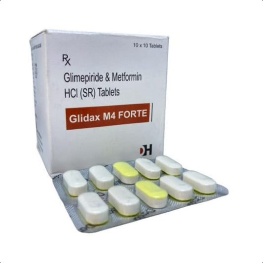 GLIDAX M4 FORTE TABLET 1*10 TAB