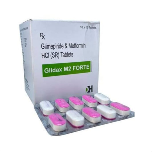 GLIDAX M2 FORTE TABLET 1*10 TAB