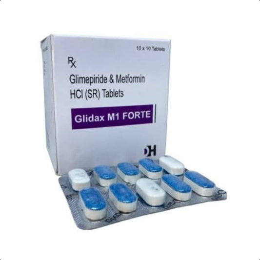 GLIDAX M1 FORTE TABLET 1*10 TAB