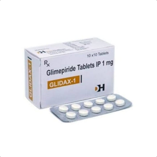 GLIDAX 1 MG TABLET 1*10 TAB