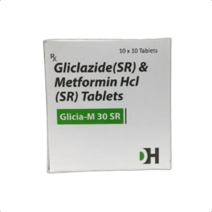 GLICIA M 30 SR TABLET 1*10 TAB