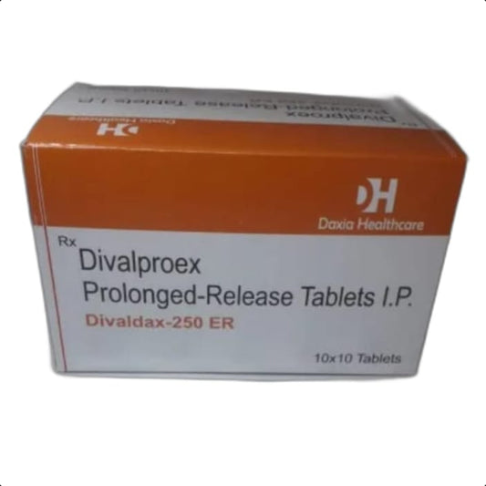 DIVALDAX 250 ER TABLET 1*10 TAB