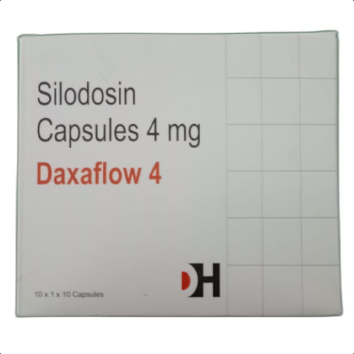 DAXAFLOW 4 MG CAPSULES 1*10 CAP