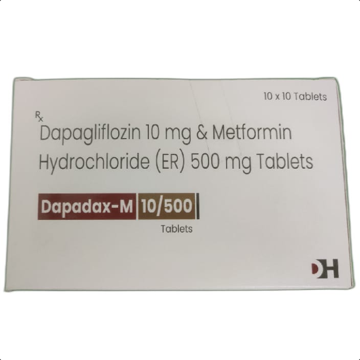 DAPADAX M-10/500 MG