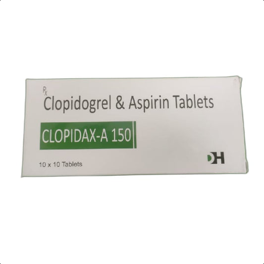 CLOPIDAX A 150 TABLET 1*10 TAB