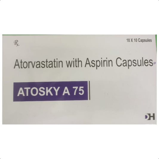 ATOSKY A 75 CAPSULES 1*10 CAP