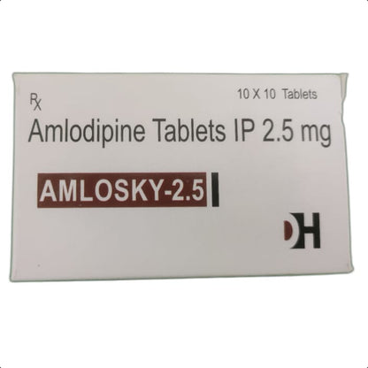 AMLOSKY 2.5 TABLET 1*10 TAB