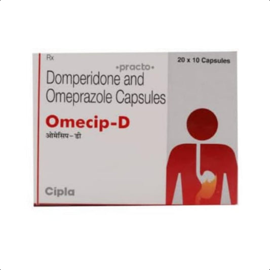 OMECIP D CAPSULES 1*10 CAP