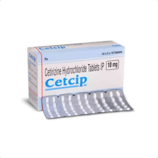 CETCIP 10 MG TABLET 1*10 TAB