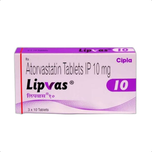 LIPVAS 10 MG TABLET 1*10 TAB