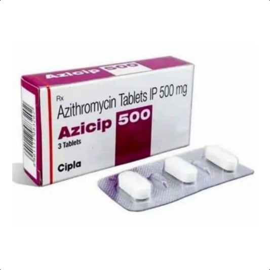 AZICIP 500 MG TABLET 1*3 TAB