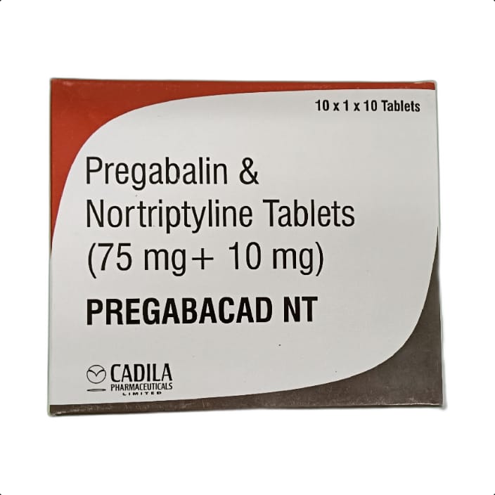 PREGABACAD NT TABLET 1*10 TAB