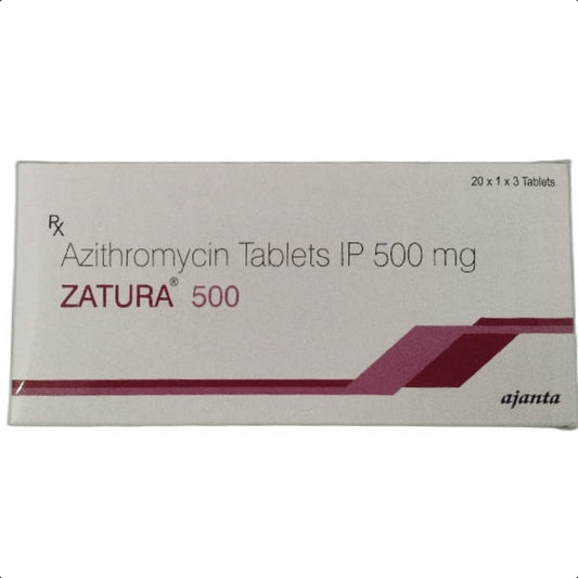 ZATURA 500 MG TABLET 1*3 TAB