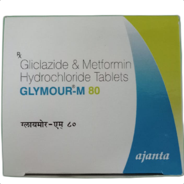 GLYMOUR M 80/500 MG TABLET 1*10 TAB