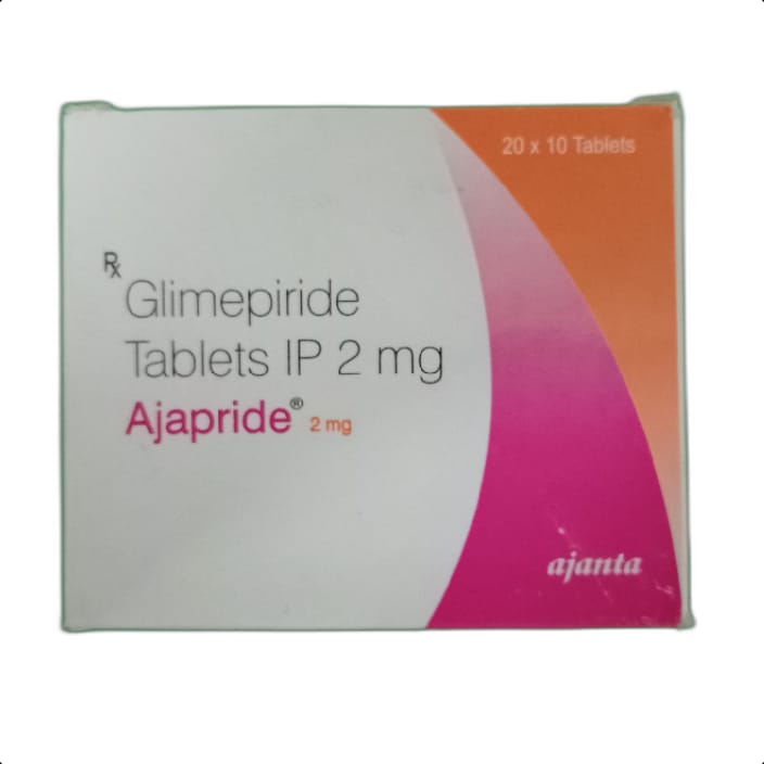 AJAPRIDE 2 MG TABLET 1*10 TAB