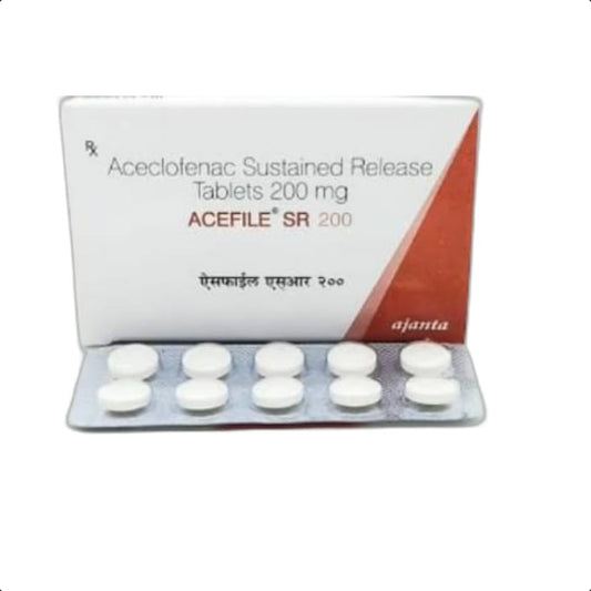 ACEFILE SR 200 MG TABLET 1*10 TAB